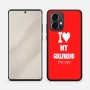 כיסוי בעיצוב אישי עם השם שלך לדגם - Motorola Edge 50 Pro 5G בעיצוב אוהב את החברה שלי