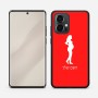 כיסוי בעיצוב אישי עם השם שלך לדגם - Motorola Edge 50 Pro 5G בעיצוב אישה בהריון