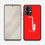 כיסוי בעיצוב אישי עם השם שלך לדגם - Motorola Edge 50 Pro 5G בעיצוב סקסופון