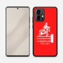 כיסוי בעיצוב אישי עם השם שלך לדגם - Motorola Edge 50 Pro 5G בעיצוב רוכב סוסים
