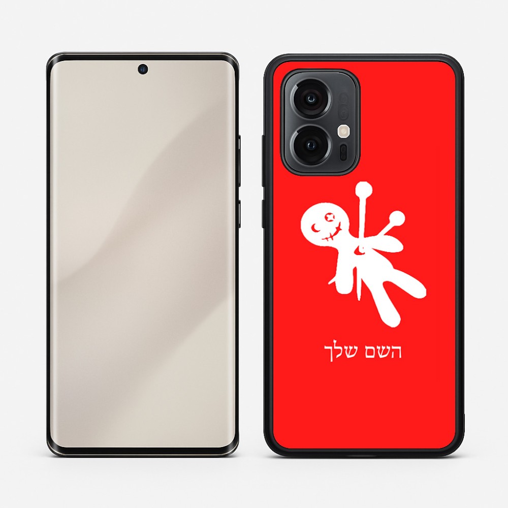 כיסוי בעיצוב אישי עם השם שלך לדגם - Motorola Edge 50 Pro 5G בעיצוב וודו