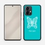 כיסוי בעיצוב אישי עם השם שלך לדגם - Motorola Edge 50 Pro 5G בעיצוב פרפר