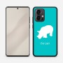 כיסוי בעיצוב אישי עם השם שלך לדגם - Motorola Edge 50 Pro 5G בעיצוב קרנף