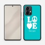 כיסוי בעיצוב אישי עם השם שלך לדגם - Motorola Edge 50 Pro 5G בעיצוב אהבה