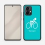 כיסוי בעיצוב אישי עם השם שלך לדגם - Motorola Edge 50 Pro 5G בעיצוב אופניים אולימפיים