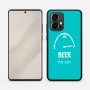 כיסוי בעיצוב אישי עם השם שלך לדגם - Motorola Edge 50 Pro 5G בעיצוב מיכל של בירה