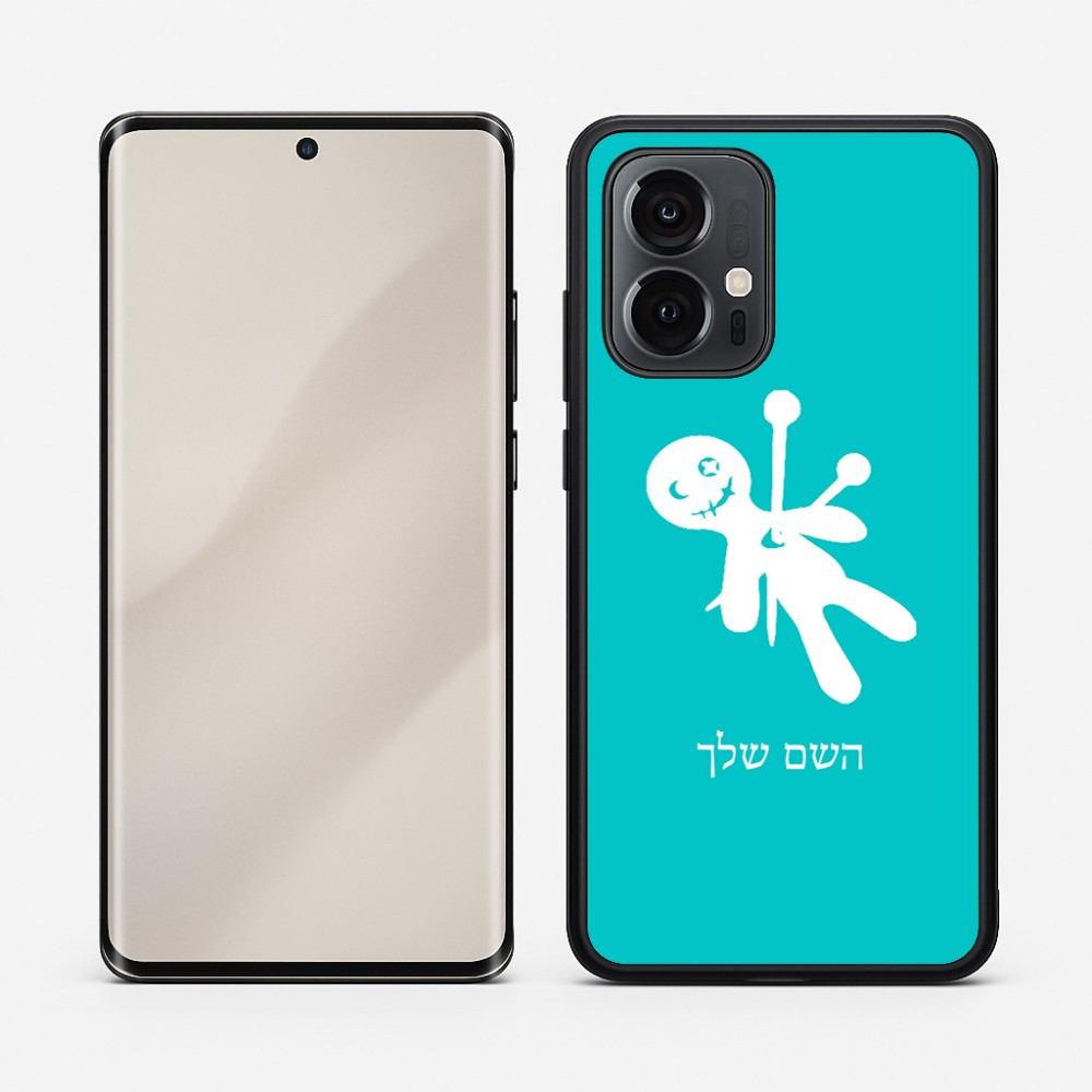 כיסוי בעיצוב אישי עם השם שלך לדגם - Motorola Edge 50 Pro 5G בעיצוב וודו