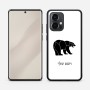 כיסוי בעיצוב אישי עם השם שלך לדגם - Motorola Edge 50 Pro 5G בעיצוב דוב