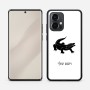כיסוי בעיצוב אישי עם השם שלך לדגם - Motorola Edge 50 Pro 5G בעיצוב תנין
