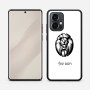 כיסוי בעיצוב אישי עם השם שלך לדגם - Motorola Edge 50 Pro 5G בעיצוב פני אריה