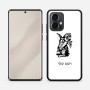 כיסוי בעיצוב אישי עם השם שלך לדגם - Motorola Edge 50 Pro 5G בעיצוב ארנב מחזיק גזר