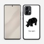 כיסוי בעיצוב אישי עם השם שלך לדגם - Motorola Edge 50 Pro 5G בעיצוב קרנף
