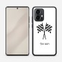 כיסוי בעיצוב אישי עם השם שלך לדגם - Motorola Edge 50 Pro 5G בעיצוב דגל המירוץ