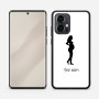 כיסוי בעיצוב אישי עם השם שלך לדגם - Motorola Edge 50 Pro 5G בעיצוב אישה בהריון