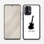 כיסוי בעיצוב אישי עם השם שלך לדגם - Motorola Edge 50 Pro 5G בעיצוב גיטרה