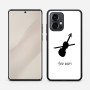 כיסוי בעיצוב אישי עם השם שלך לדגם - Motorola Edge 50 Pro 5G בעיצוב כינור
