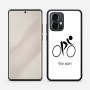 כיסוי בעיצוב אישי עם השם שלך לדגם - Motorola Edge 50 Pro 5G בעיצוב אופניים אולימפיים