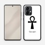 כיסוי בעיצוב אישי עם השם שלך לדגם - Motorola Edge 50 Pro 5G בעיצוב אנק - מפתח החיים המצרי