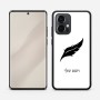 כיסוי בעיצוב אישי עם השם שלך לדגם - Motorola Edge 50 Pro 5G בעיצוב נוצת נוצה