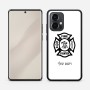 כיסוי בעיצוב אישי עם השם שלך לדגם - Motorola Edge 50 Pro 5G בעיצוב כבאי - תגית