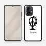 כיסוי בעיצוב אישי עם השם שלך לדגם - Motorola Edge 50 Pro 5G בעיצוב גלובוסי שלום