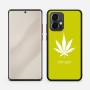 כיסוי בעיצוב אישי עם השם שלך לדגם - Motorola Edge 50 Pro 5G בעיצוב עלה מריחואנה - גראס