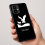 כיסוי בעיצוב אישי עם השם שלך לדגם - Motorola Edge 50 Pro 5G בעיצוב נשר אמריקאי