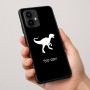 כיסוי בעיצוב אישי עם השם שלך לדגם - Motorola Edge 50 Pro 5G בעיצוב דינוזאור