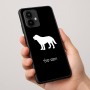 כיסוי בעיצוב אישי עם השם שלך לדגם - Motorola Edge 50 Pro 5G בעיצוב כלב