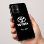 כיסוי בעיצוב אישי עם השם שלך לדגם - Motorola Edge 50 Pro 5G בעיצוב טויוטה