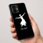 כיסוי בעיצוב אישי עם השם שלך לדגם - Motorola Edge 50 Pro 5G בעיצוב בלרינה