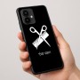 כיסוי בעיצוב אישי עם השם שלך לדגם - Motorola Edge 50 Pro 5G בעיצוב מעצב שיער