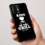 כיסוי בעיצוב אישי עם השם שלך לדגם - Motorola Edge 50 Pro 5G בעיצוב מלך הגריל