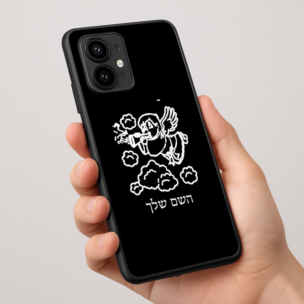 כיסוי בעיצוב אישי עם השם שלך לדגם - Motorola Edge 50 Pro 5G בעיצוב מחזמר אנג'ל 2