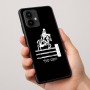 כיסוי בעיצוב אישי עם השם שלך לדגם - Motorola Edge 50 Pro 5G בעיצוב רוכב סוסים