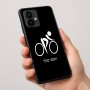 כיסוי בעיצוב אישי עם השם שלך לדגם - Motorola Edge 50 Pro 5G בעיצוב אופניים אולימפיים