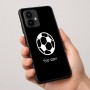 כיסוי בעיצוב אישי עם השם שלך לדגם - Motorola Edge 50 Pro 5G בעיצוב כדורגל כדור כדורגל