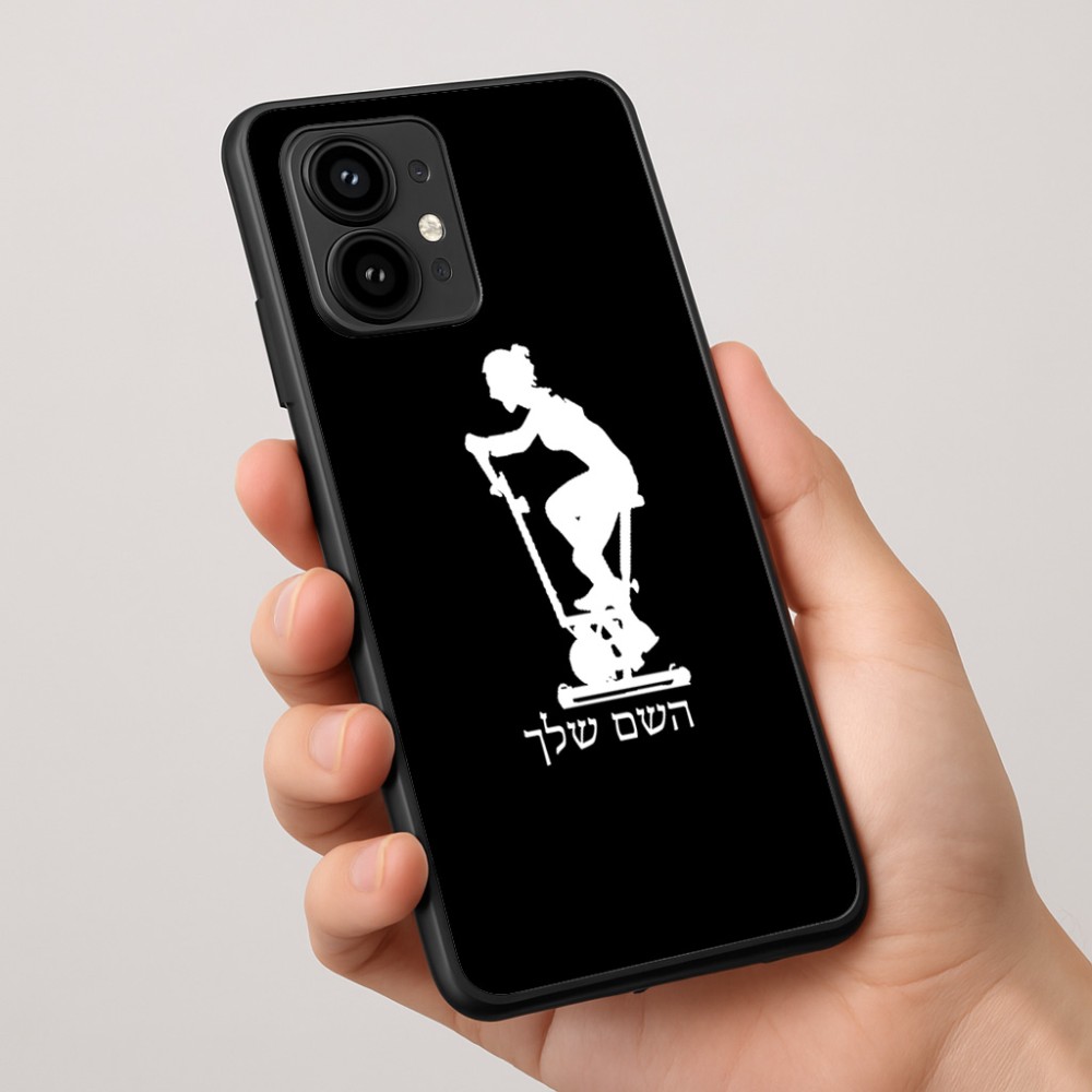 כיסוי בעיצוב אישי עם השם שלך לדגם - Motorola Edge 50 Pro 5G בעיצוב אימון ספינינג - אישה