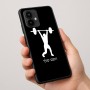 כיסוי בעיצוב אישי עם השם שלך לדגם - Motorola Edge 50 Pro 5G בעיצוב הרמת משקולות