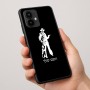 כיסוי בעיצוב אישי עם השם שלך לדגם - Motorola Edge 50 Pro 5G בעיצוב קאובוי המערב הפרוע