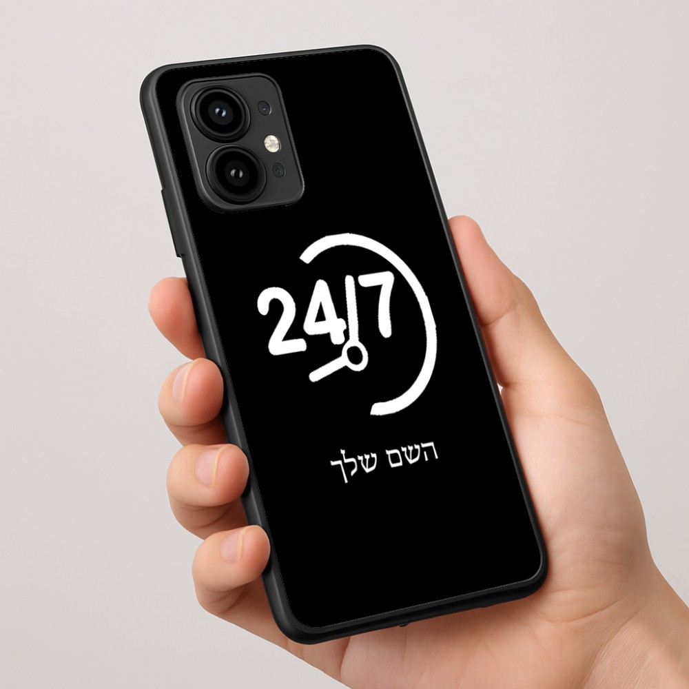 כיסוי בעיצוב אישי עם השם שלך לדגם - Motorola Edge 50 Pro 5G בעיצוב 24 ביולי