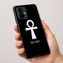 כיסוי בעיצוב אישי עם השם שלך לדגם - Motorola Edge 50 Pro 5G בעיצוב אנק - מפתח החיים המצרי