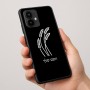 כיסוי בעיצוב אישי עם השם שלך לדגם - Motorola Edge 50 Pro 5G בעיצוב חיטה גלית זהב