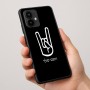 כיסוי בעיצוב אישי עם השם שלך לדגם - Motorola Edge 50 Pro 5G בעיצוב יד סלע