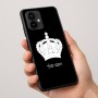 כיסוי בעיצוב אישי עם השם שלך לדגם - Motorola Edge 50 Pro 5G בעיצוב כתר מלכותי