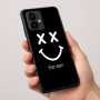 כיסוי בעיצוב אישי עם השם שלך לדגם - Motorola Edge 50 Pro 5G בעיצוב סמיילי
