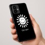 כיסוי בעיצוב אישי עם השם שלך לדגם - Motorola Edge 50 Pro 5G בעיצוב שמש