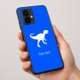 כיסוי בעיצוב אישי עם השם שלך לדגם - Motorola Edge 50 Pro 5G בעיצוב דינוזאור