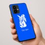 כיסוי בעיצוב אישי עם השם שלך לדגם - Motorola Edge 50 Pro 5G בעיצוב ארנב מחזיק גזר