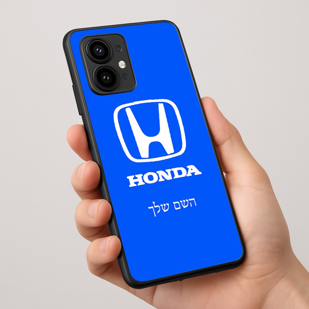 כיסוי בעיצוב אישי עם השם שלך לדגם - Motorola Edge 50 Pro 5G בעיצוב הונדה 2